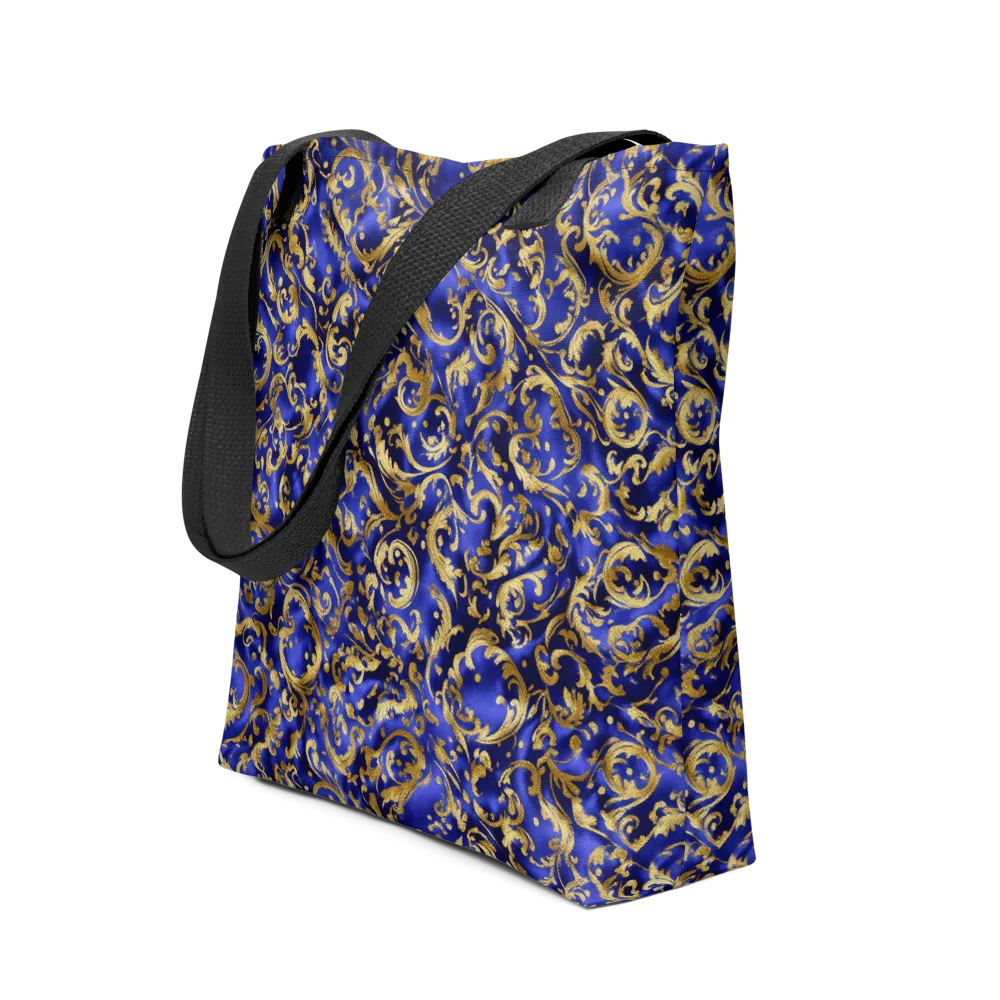 Gilded Arabesque on Tote Bag — Front