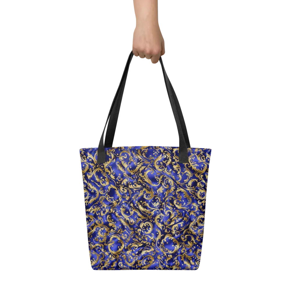 Gilded Arabesque on Tote Bag — Front