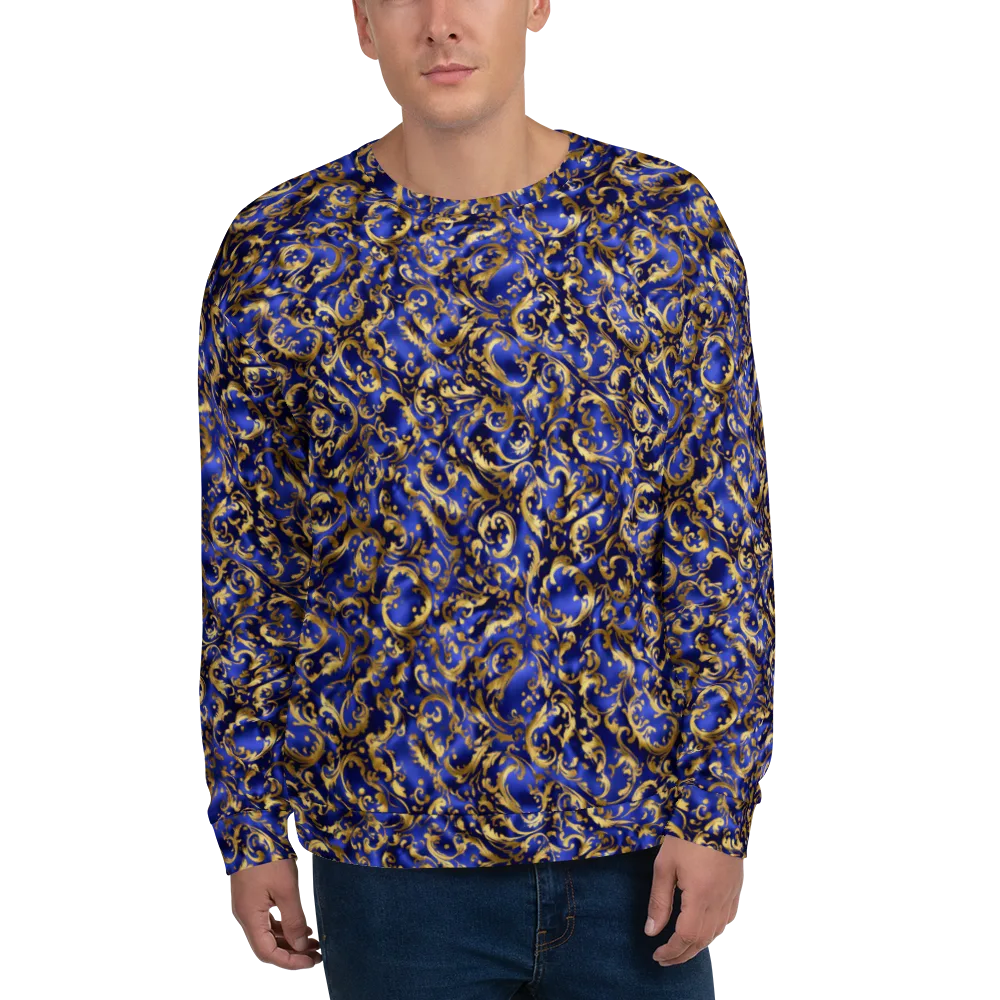 Gilded Arabesque on Sweatshirt — Front