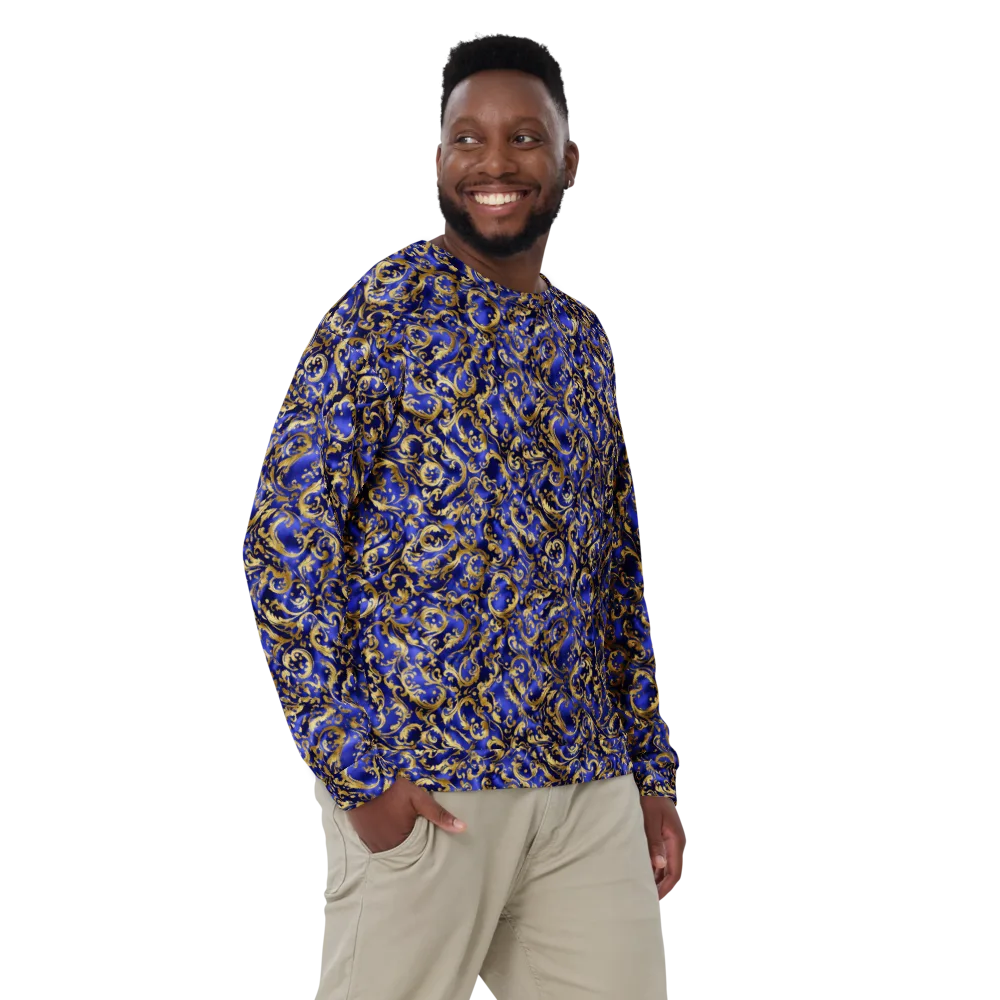 Gilded Arabesque on Sweatshirt — Front