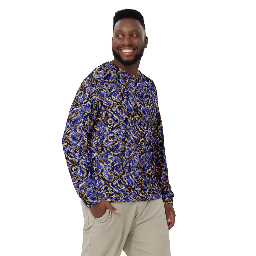 Gilded Arabesque on Sweatshirt — Front