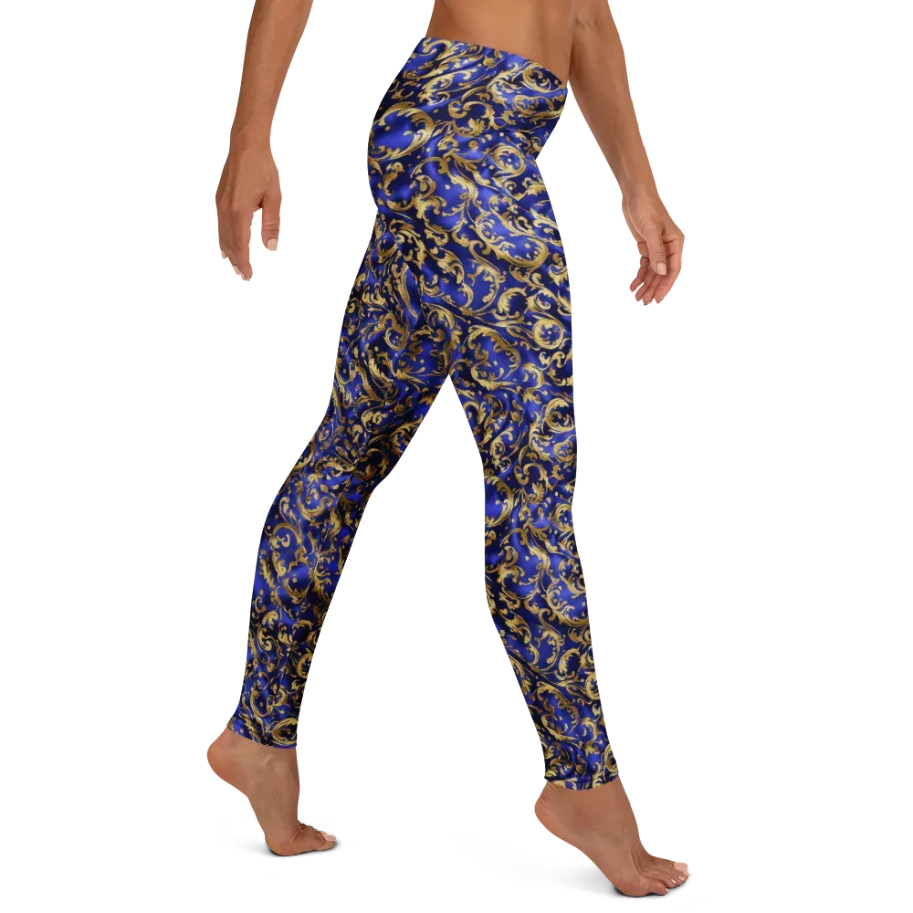Gilded Arabesque on Leggings — Right