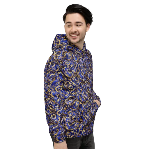 Gilded Arabesque on a Hoodie
