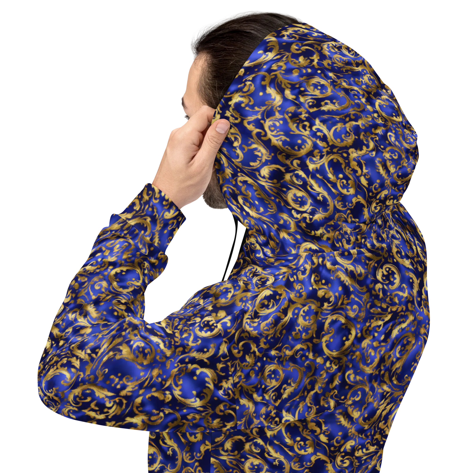 Gilded Arabesque on Hoodie — Back