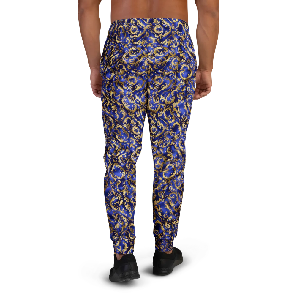 Gilded Arabesque on Men's Joggers — Back