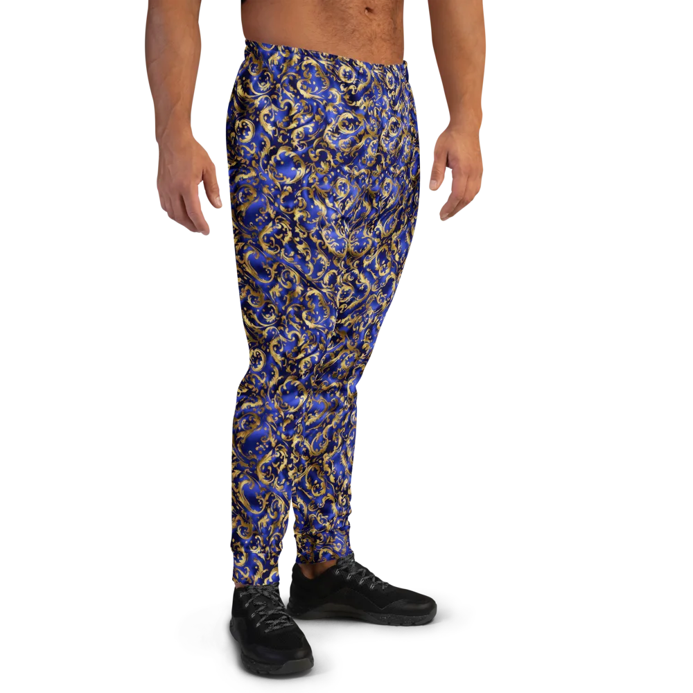 Gilded Arabesque on Men's Joggers — Right