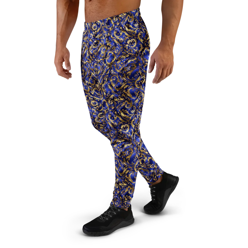 Gilded Arabesque on Men's Joggers — Left
