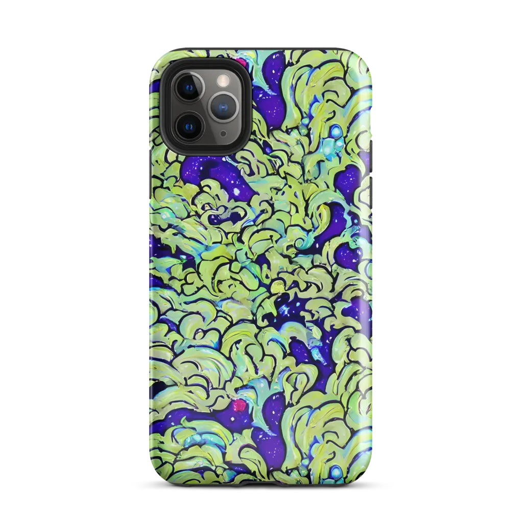 Electric Foliage on Tough Case for iPhone® — Front