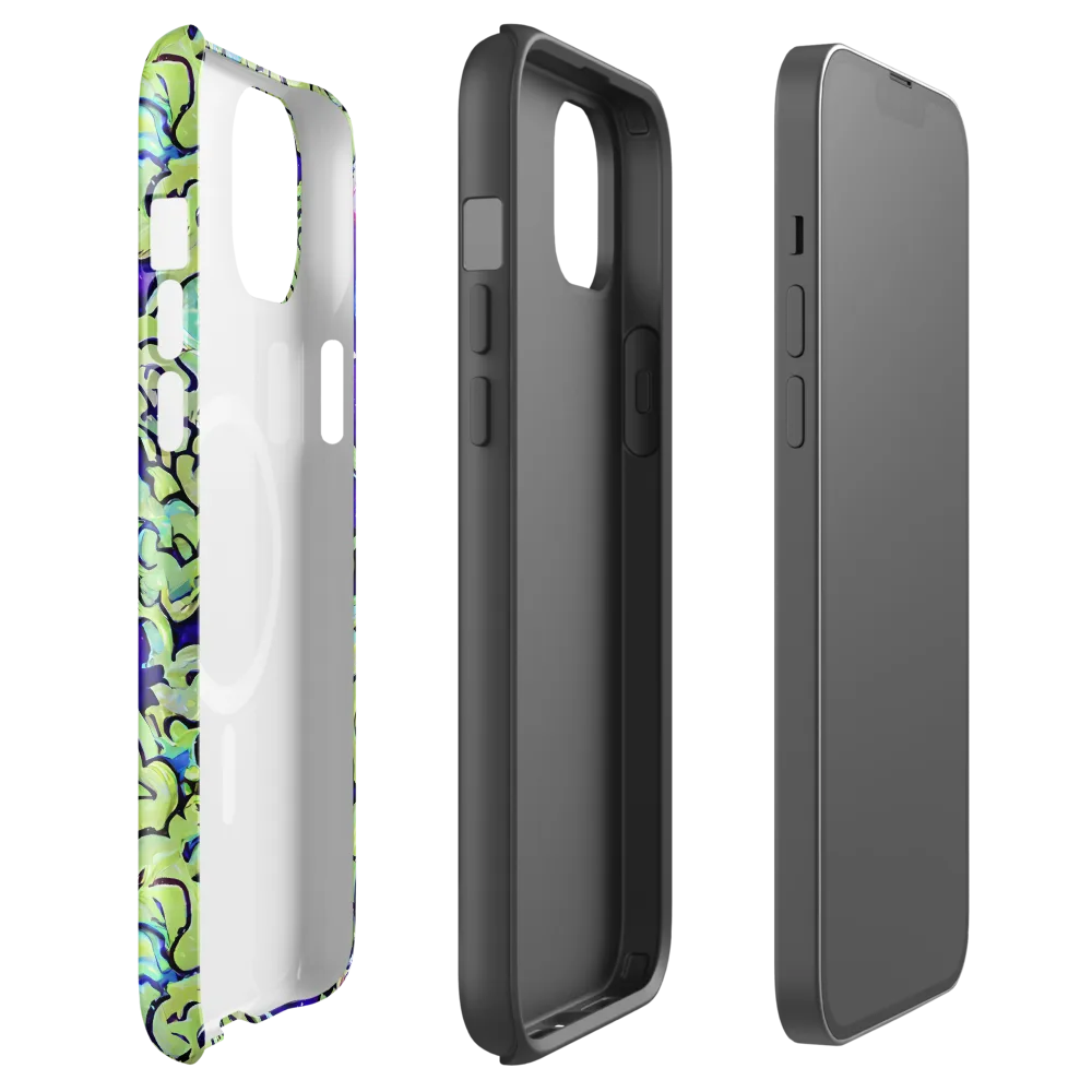 Electric Foliage on MagSafe Tough Case for iPhone® — Front