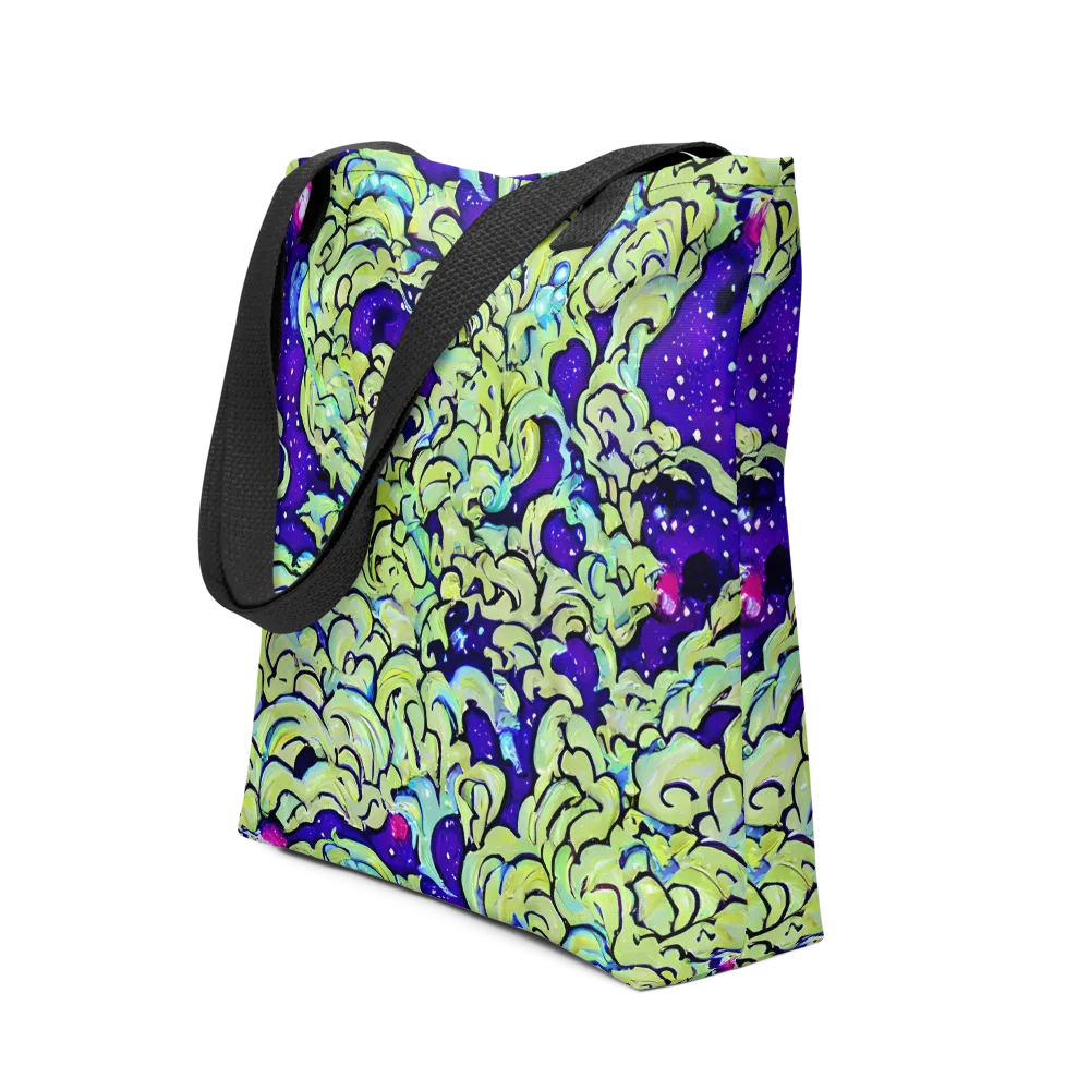 Electric Foliage on Tote Bag — Front
