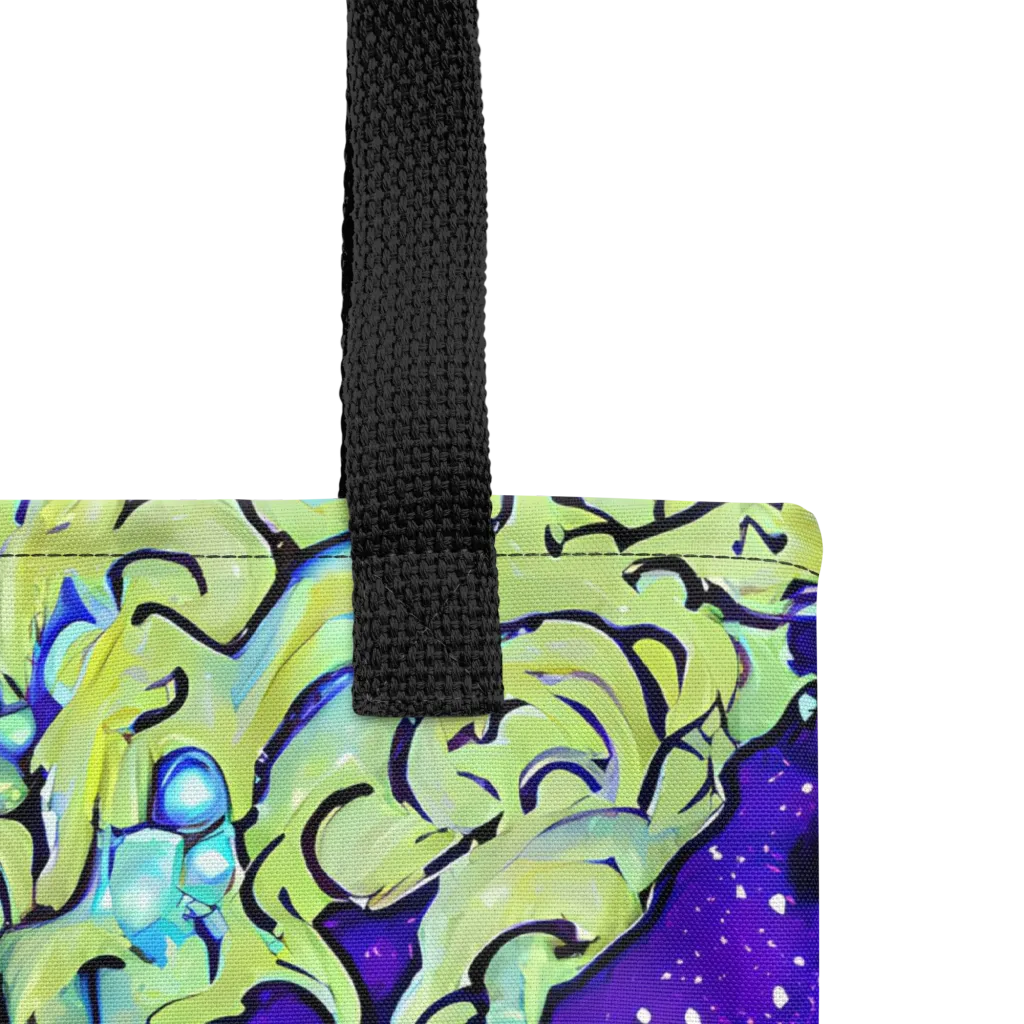 Electric Foliage on Tote Bag — Product details