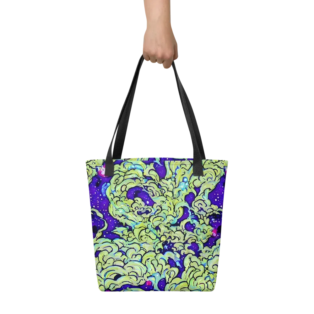 Electric Foliage on Tote Bag — Front