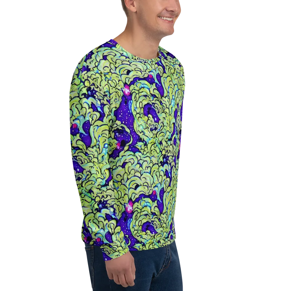 Electric Foliage on Sweatshirt — Right Front