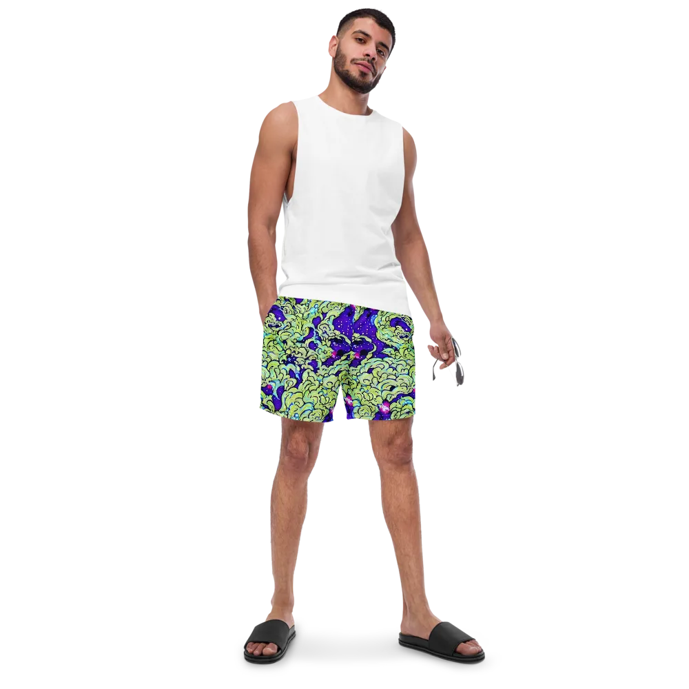 Electric Foliage on Swim Trunks — Front