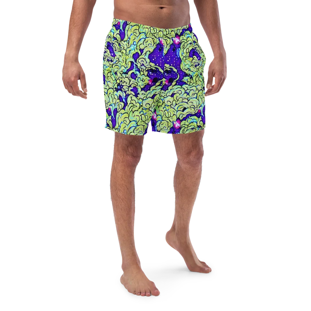 Electric Foliage on Swim Trunks — Front