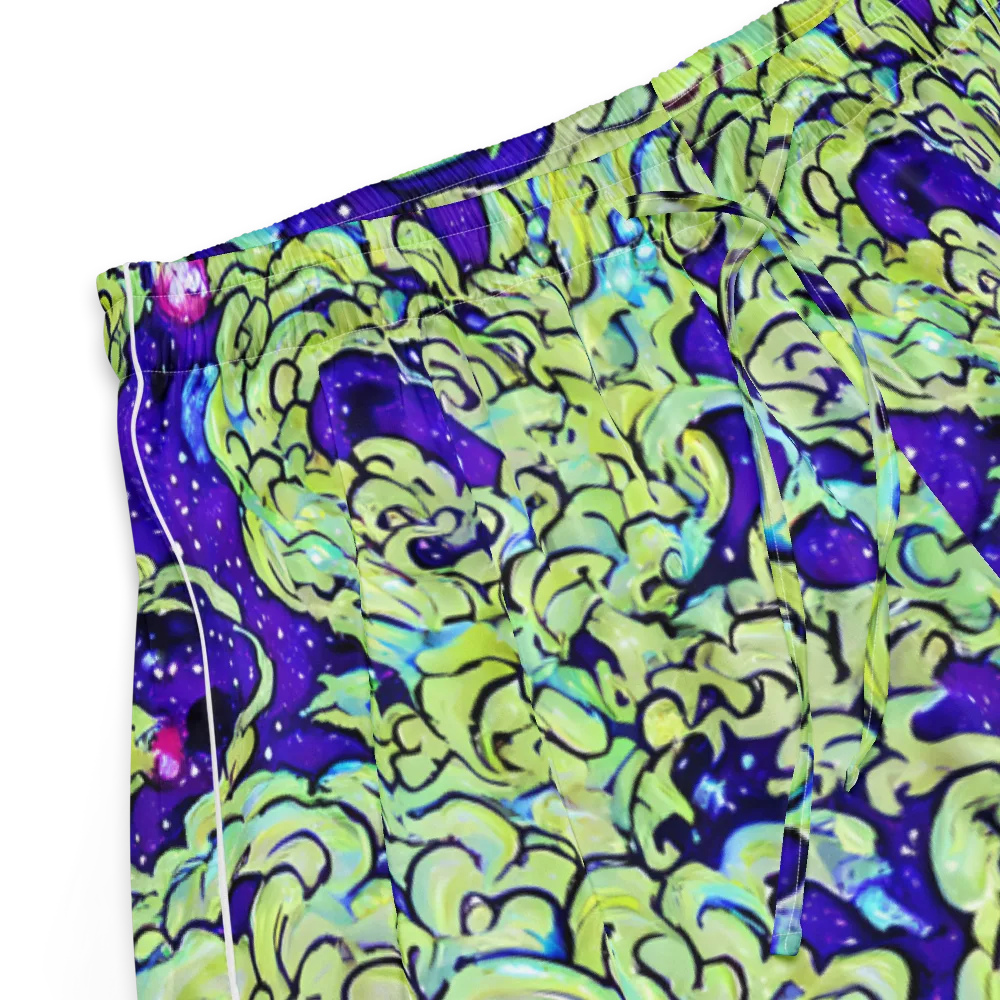 Electric Foliage on Women's Pajama Shorts — Product details