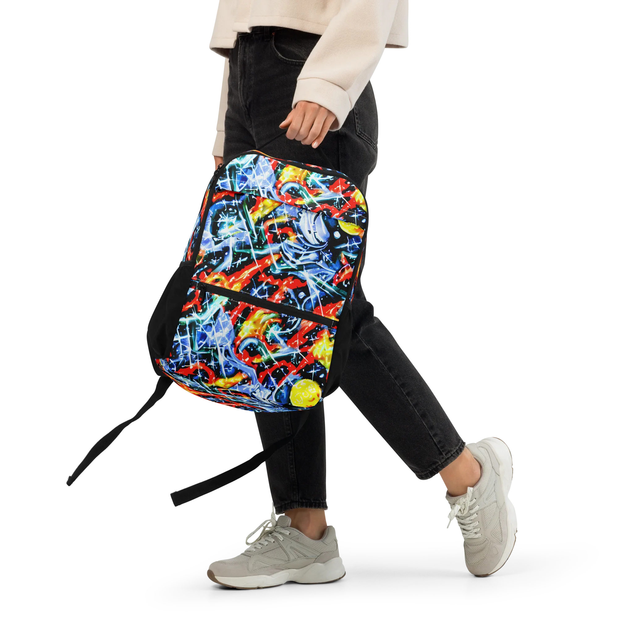 Chromatic Impact on Utility Backpack — Front