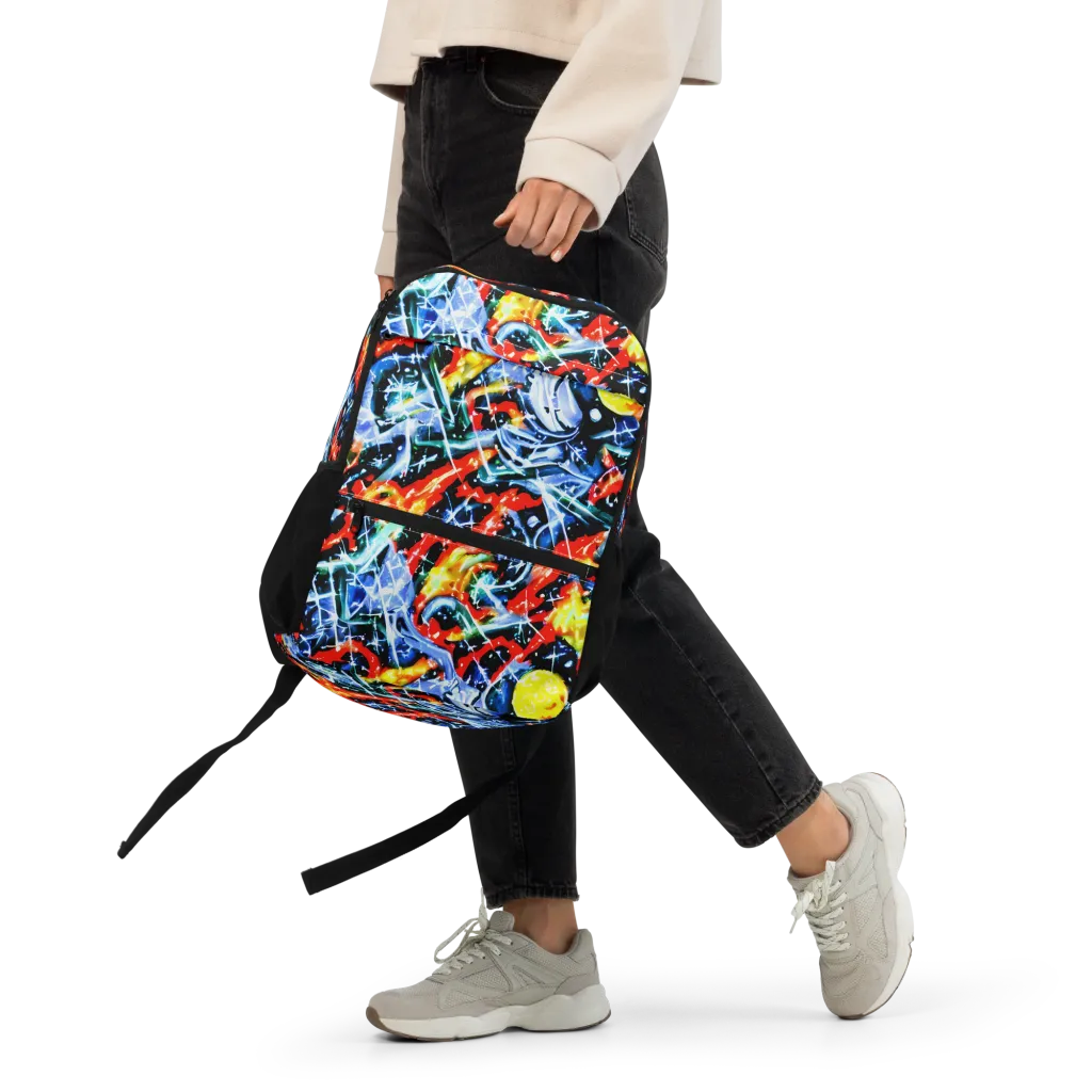 Chromatic Impact on Utility Backpack — Front