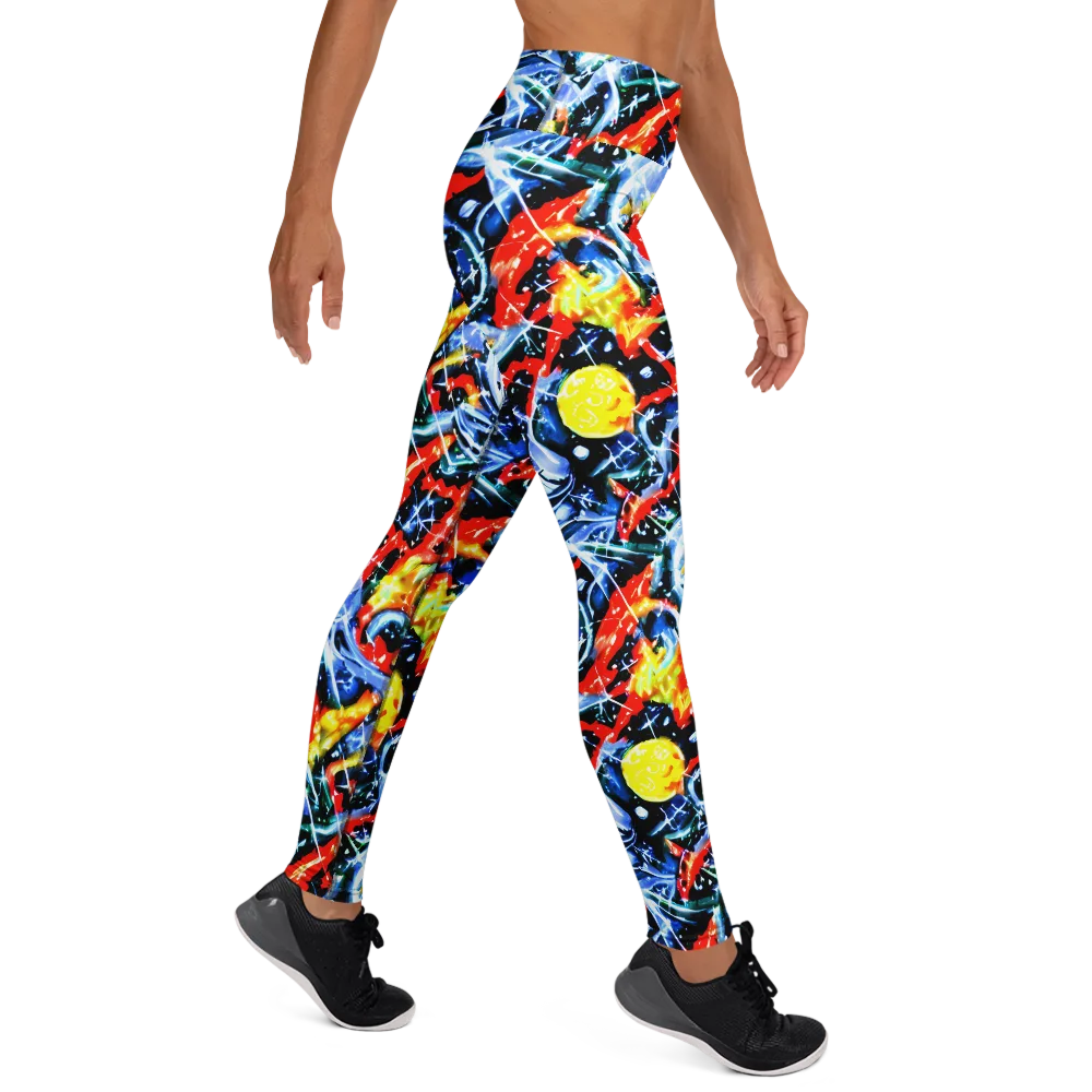 Chromatic Impact on Yoga Leggings — Right