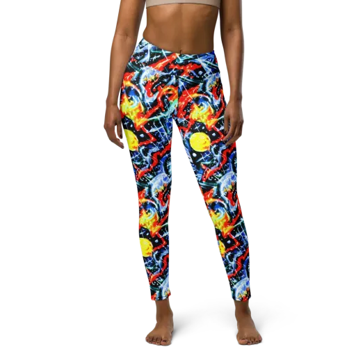 Chromatic Impact on a Yoga Leggings