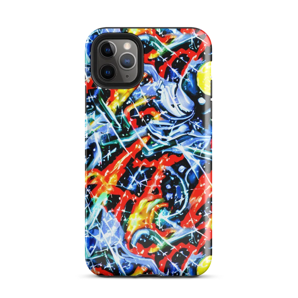 Chromatic Impact on Tough Case for iPhone® — Front