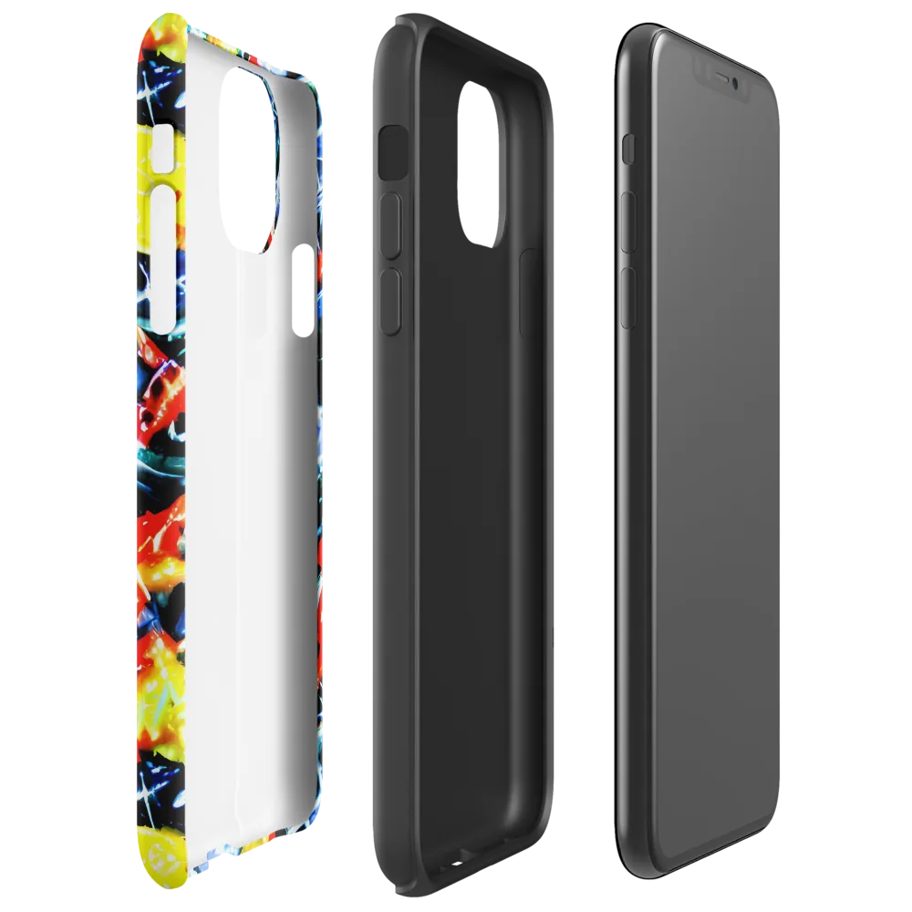Chromatic Impact on Tough Case for iPhone® — Right