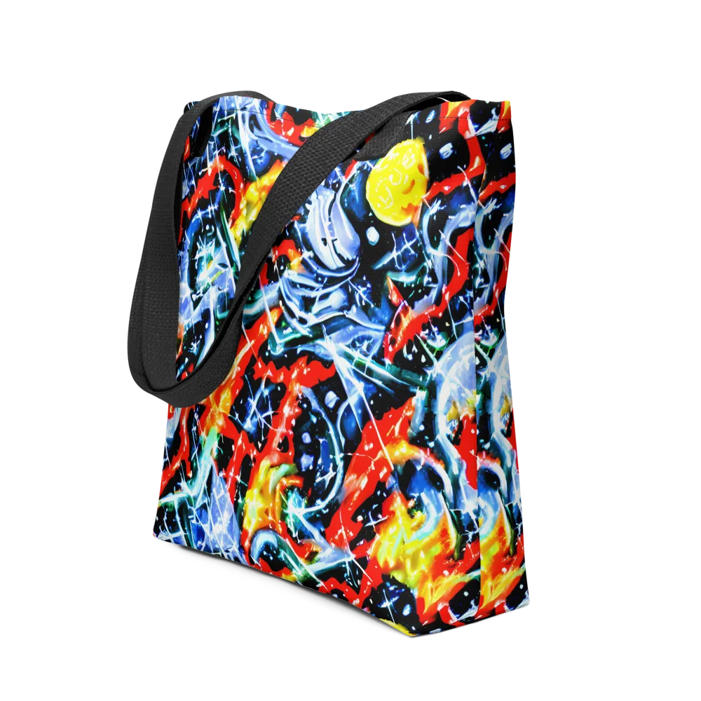 Chromatic Impact on Tote Bag — Front