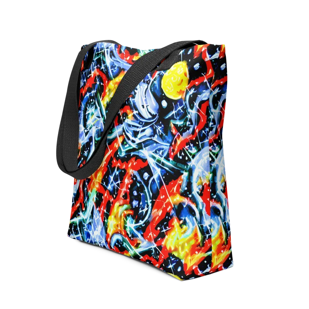 Chromatic Impact on Tote Bag — Front
