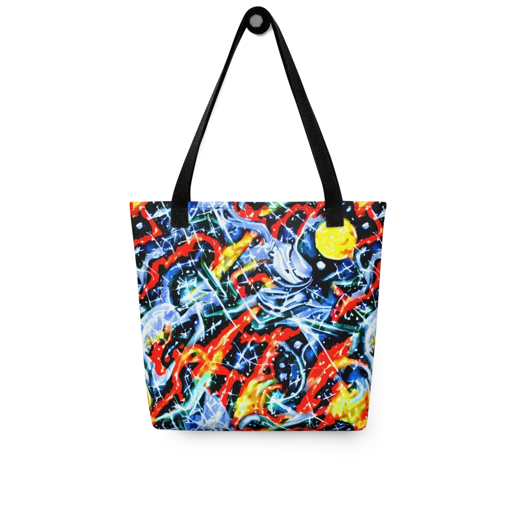 Chromatic Impact on Tote Bag — Front