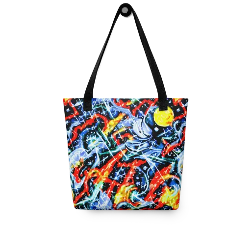 Chromatic Impact on a Tote Bag