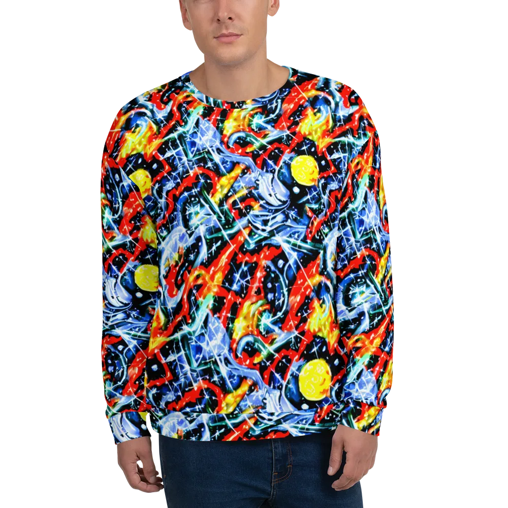 Chromatic Impact on Sweatshirt — Front