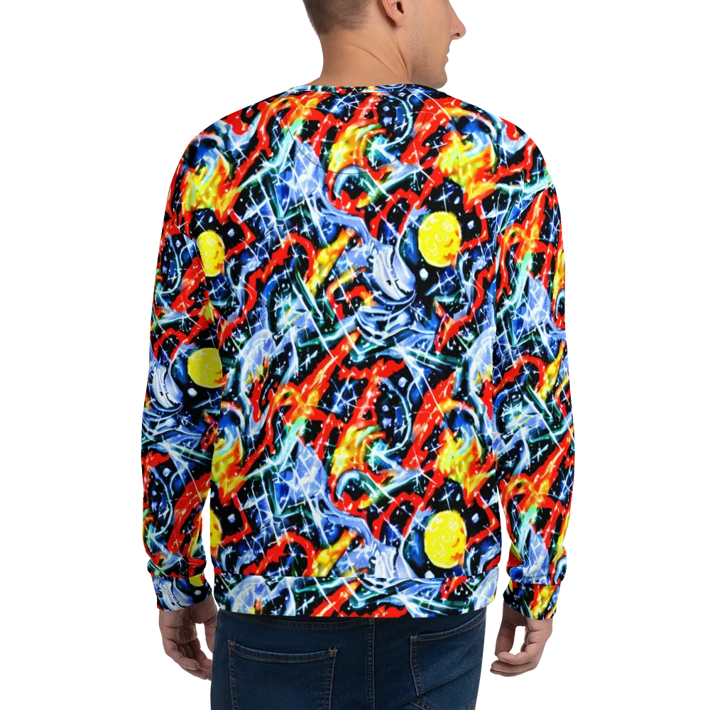 Chromatic Impact on Sweatshirt — Back