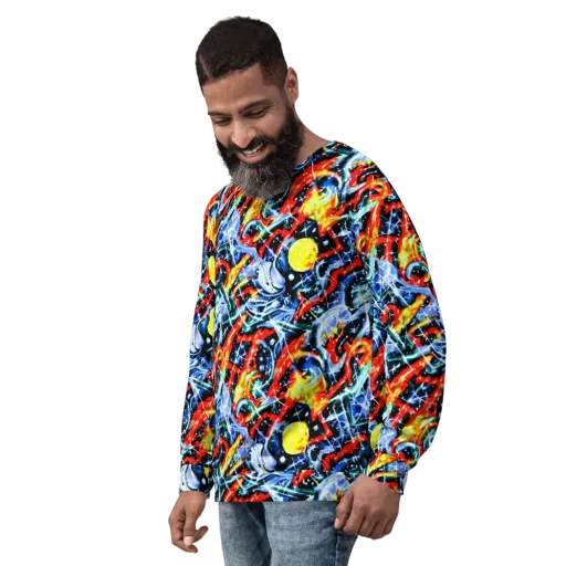 Chromatic Impact on a Sweatshirt