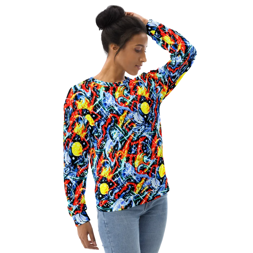 Chromatic Impact on Sweatshirt — Right Front