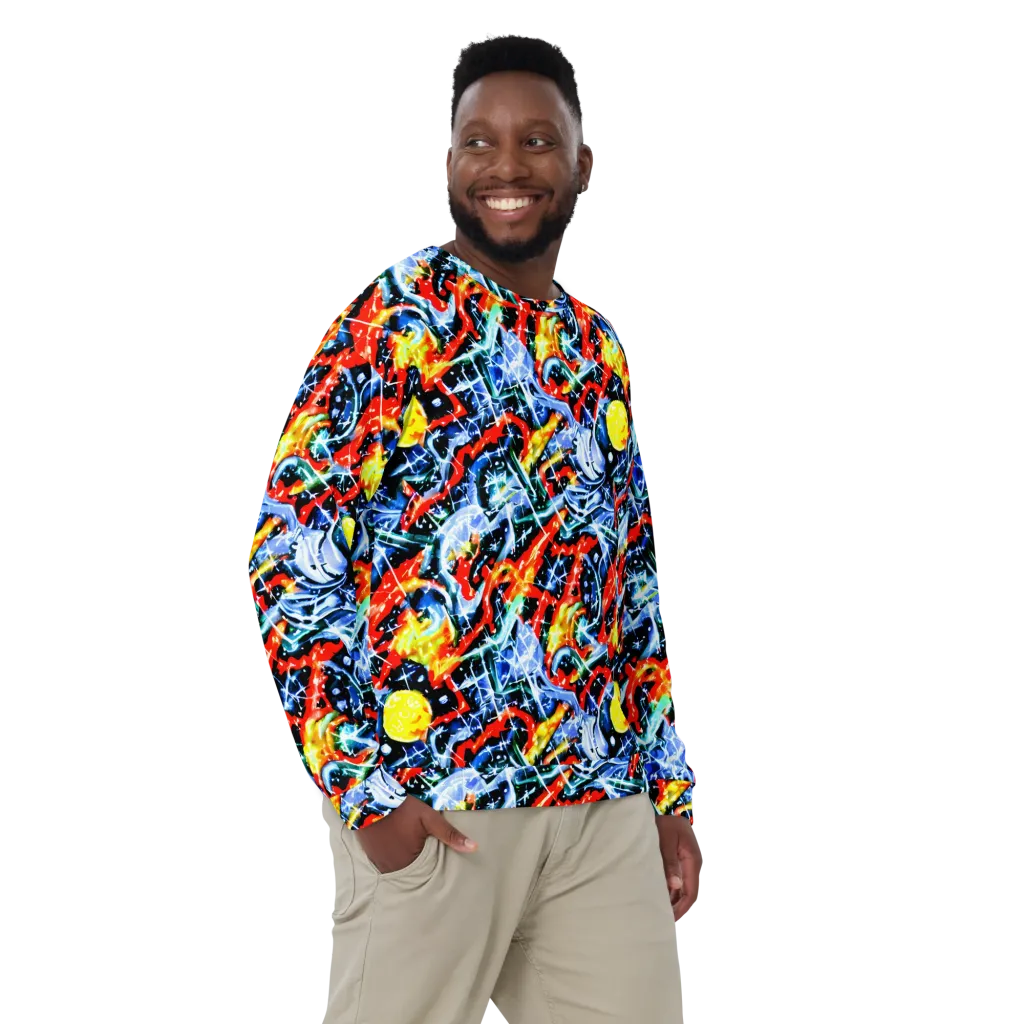 Chromatic Impact on Sweatshirt — Front