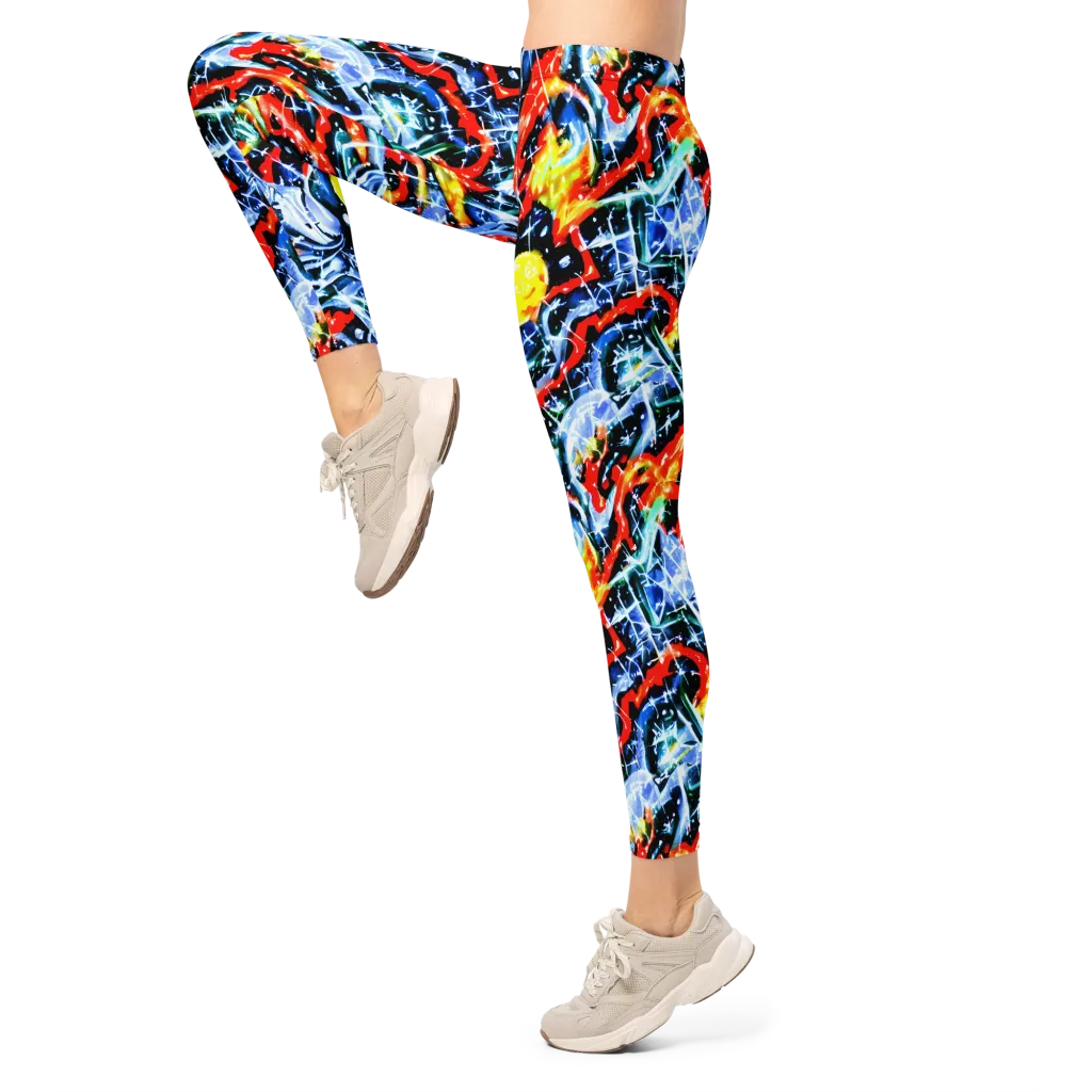 Chromatic Impact on Leggings — Left