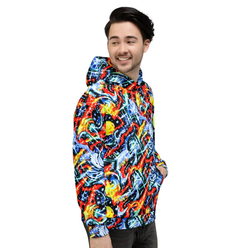 Chromatic Impact on Hoodie — Right