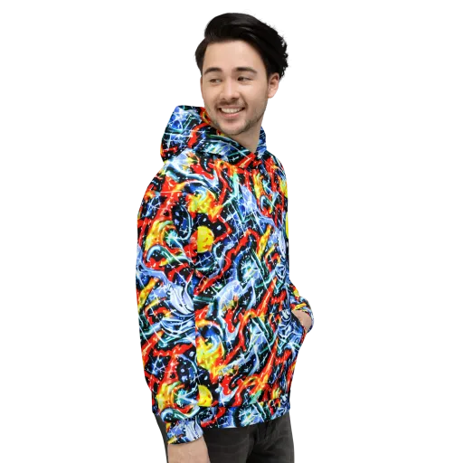 Chromatic Impact on a Hoodie