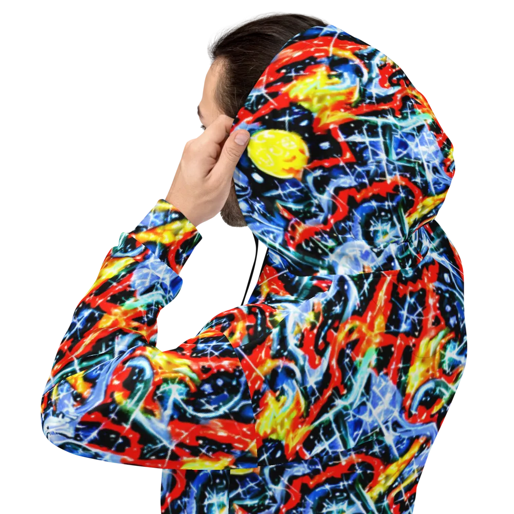 Chromatic Impact on Hoodie — Back
