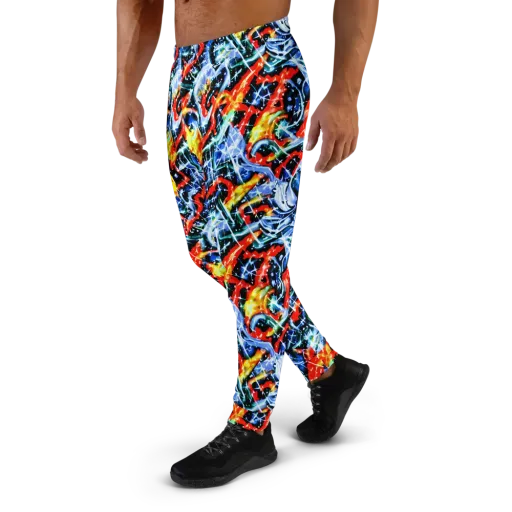 Chromatic Impact on a Men's Joggers