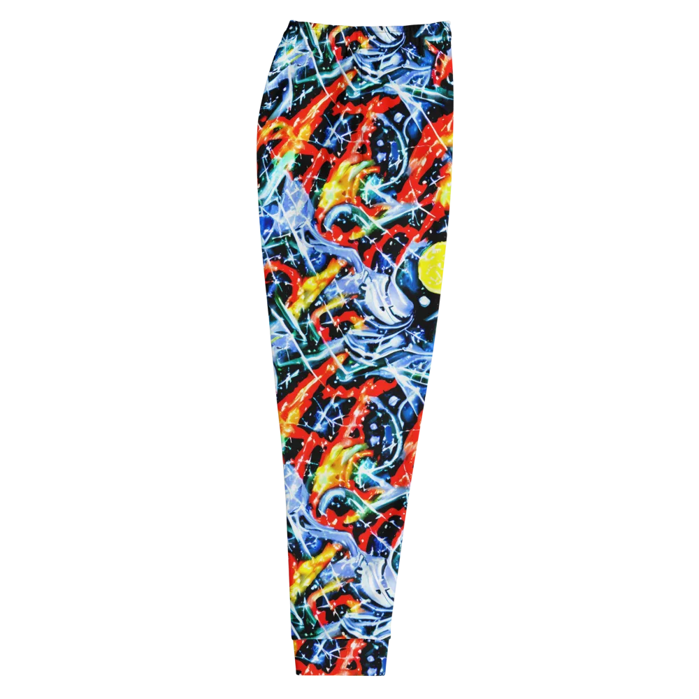 Chromatic Impact on Men's Joggers — Right