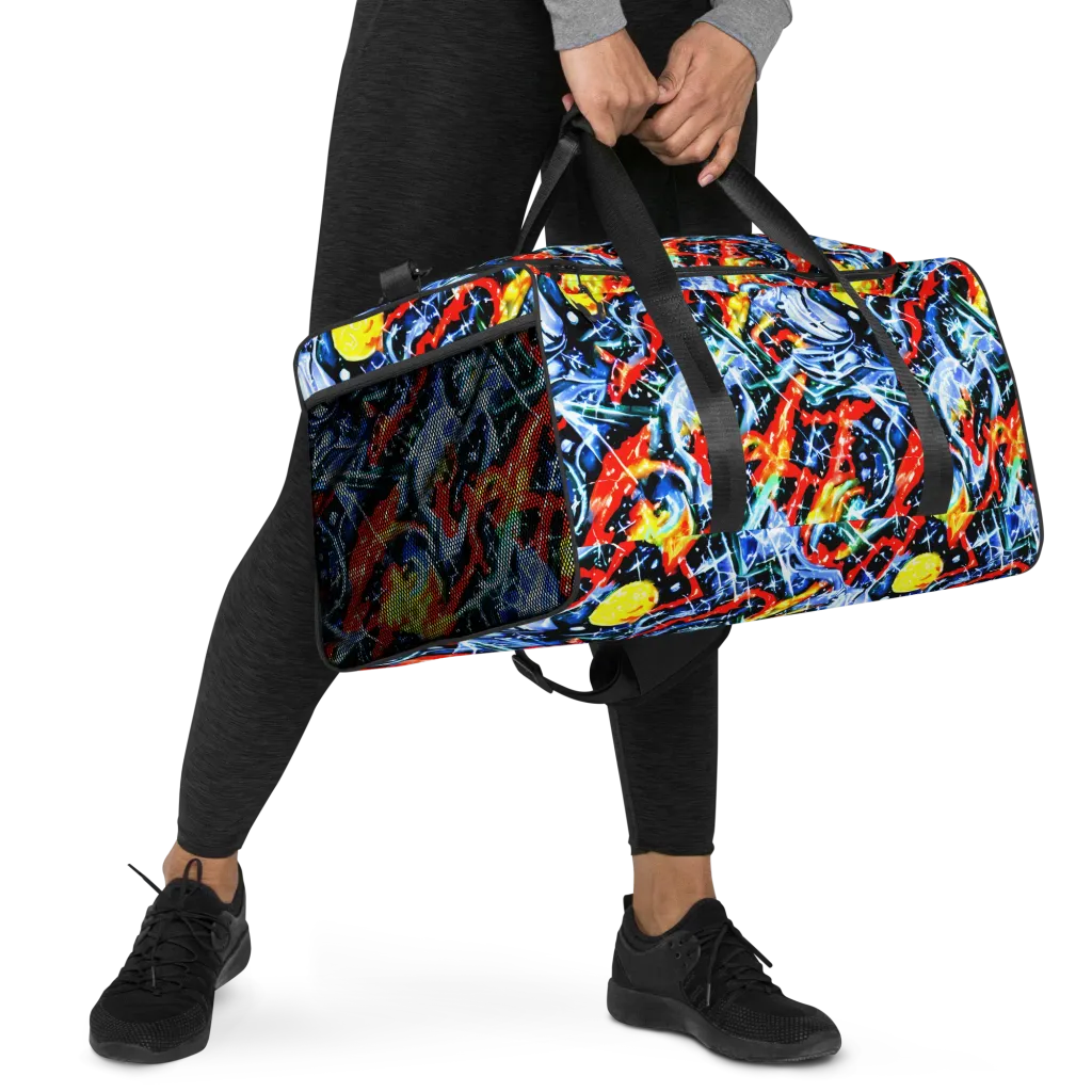 Chromatic Impact on Duffle Bag — Right Front