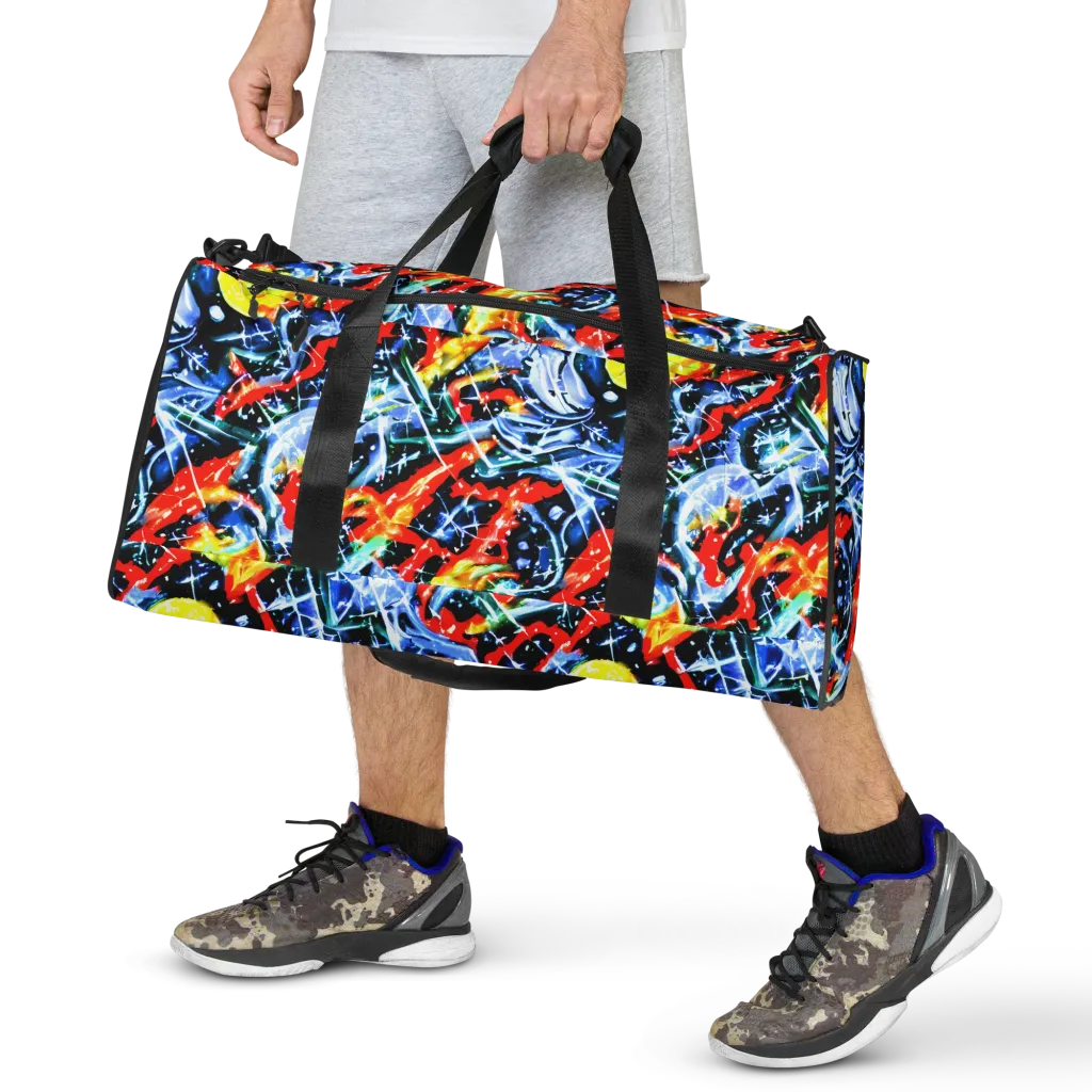 Chromatic Impact on Duffle Bag — Front