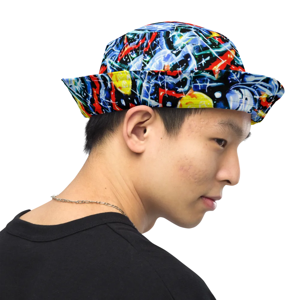 Chromatic Impact on Reversible Bucket Hat — Right Outside