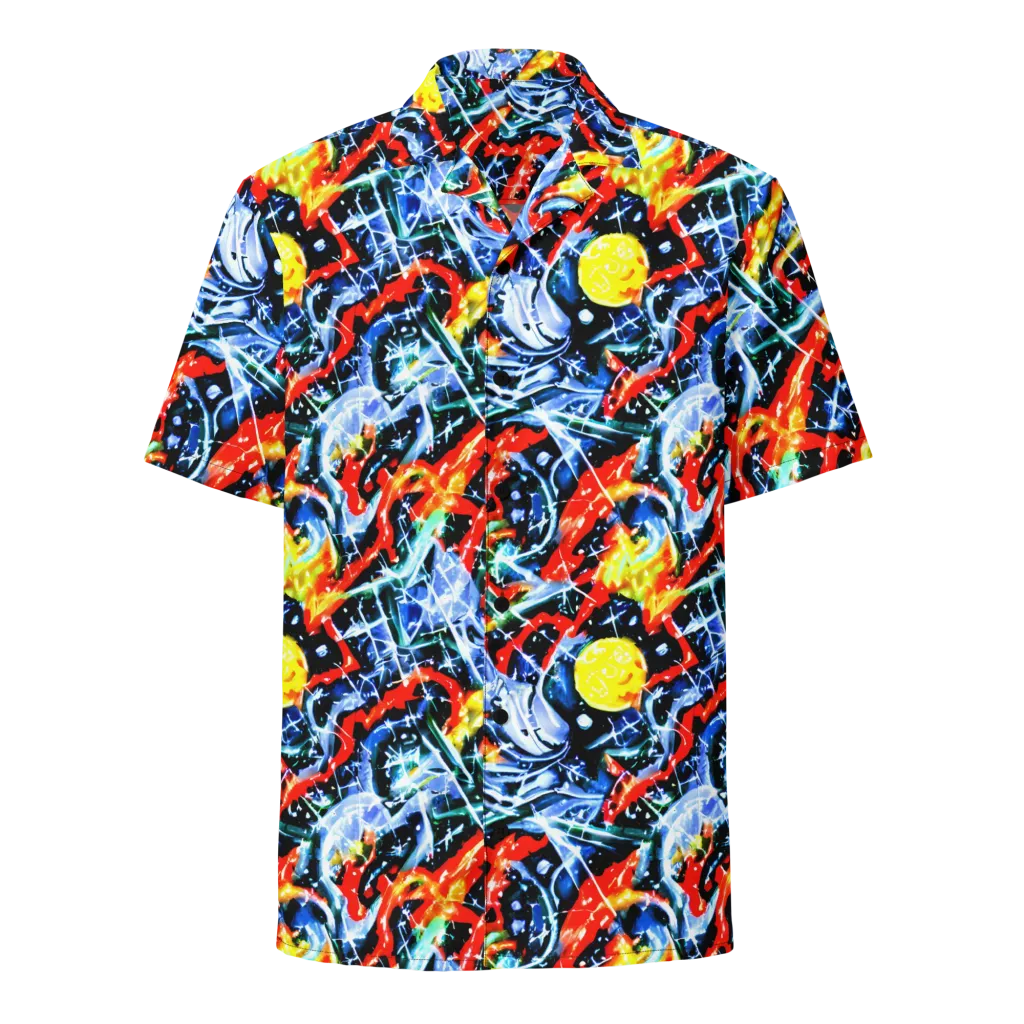 Chromatic Impact on Button Shirt — Front
