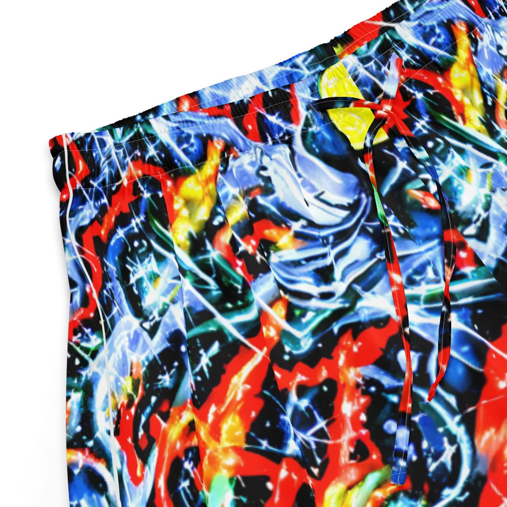 Chromatic Impact on Women's Pajama Shorts — Product details