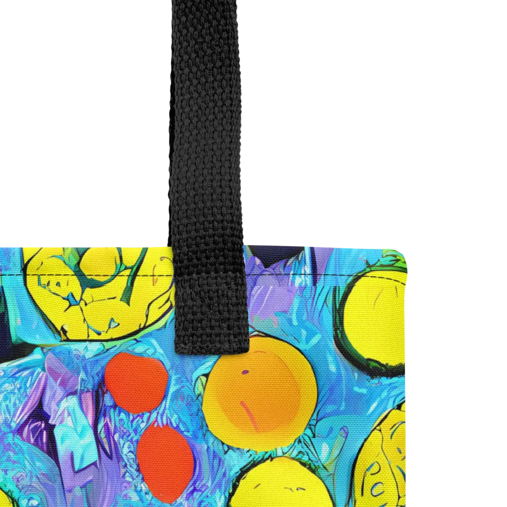 Cyan Carnival on Tote Bag — Product details