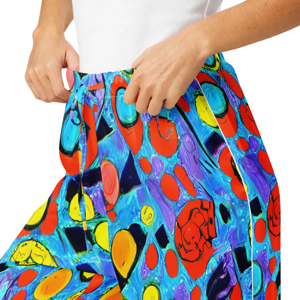 Cyan Carnival on Women's Pajama Pants — Product details