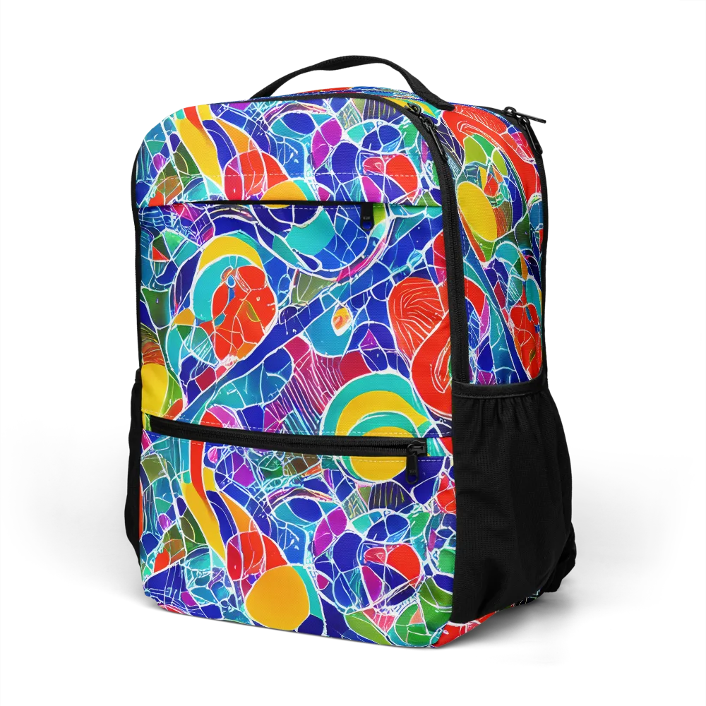 Vivid Fragment on Utility Backpack — Left Front