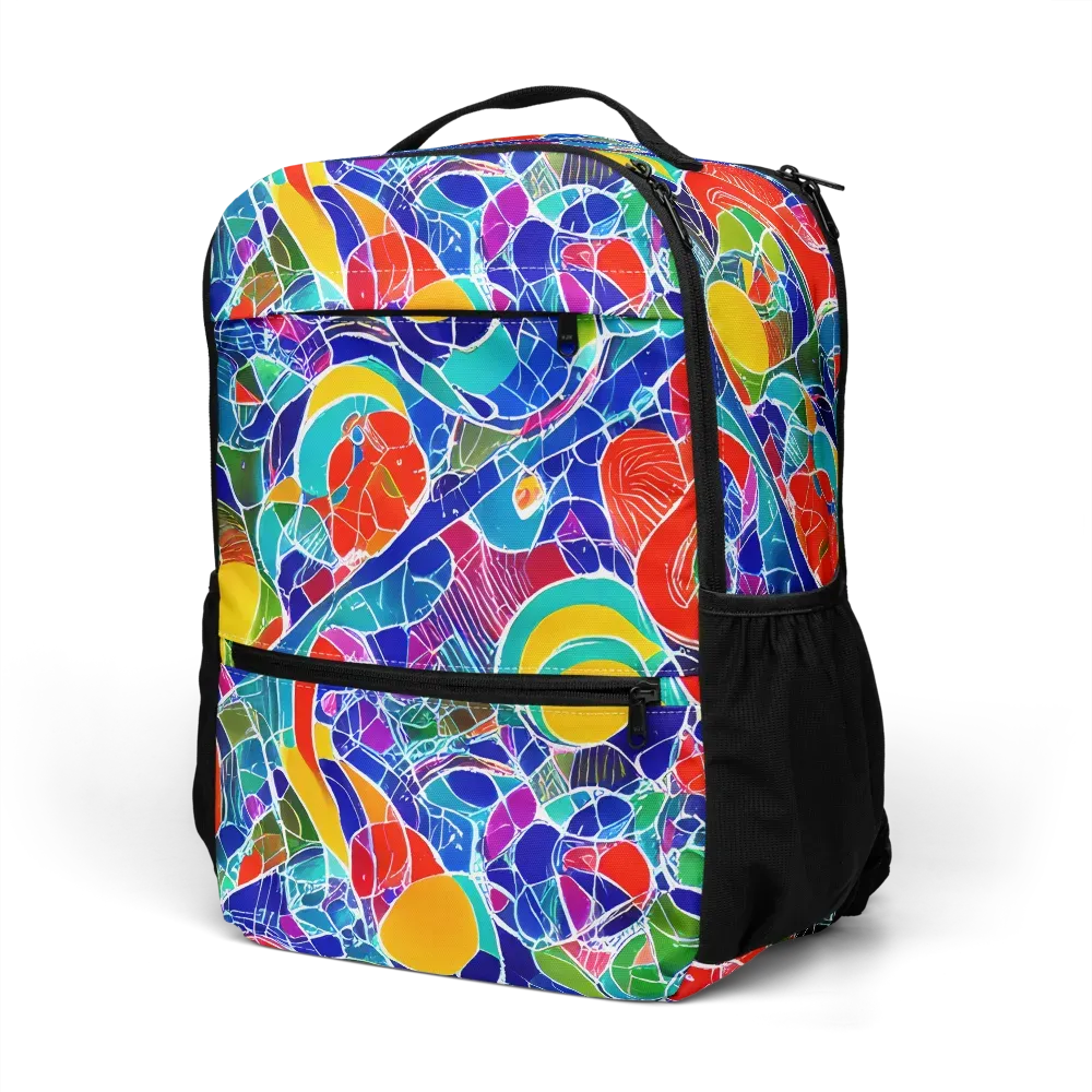 Vivid Fragment on Utility Backpack — Left Front